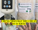 Chitosan Cao Phân Tử (100gr) - tạo màng polymer, túi nhựa sinh học.